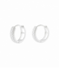 Boucles D'oreilles Argent Losange 11.5mm Prix Paire