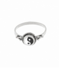 Anillo Plata Yin Yang