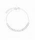 Bracelet Argent Liens 16+3cm