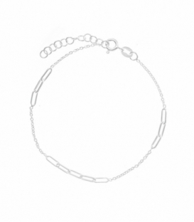 Bracelet Argent Maillons 16+3cm