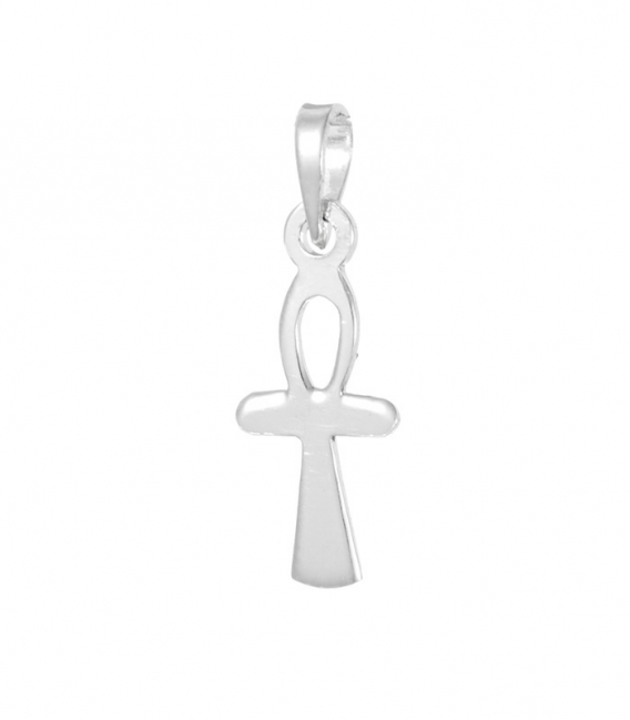 Pendentif Argent Croix de Vie 1,6cm