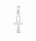 Pendentif Argent Croix de Vie 1,6cm