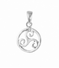 Pendentif Argent Triskèle 14.5mm