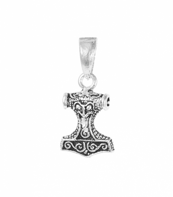 Pendentif Argent Marteau de Thor 13.5mm