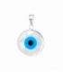 Pendentif Argent Mauvais Oeil 17.5mm