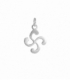 Pendentif Argent Lauburu 15mm