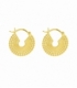 Boucles d'oreilles Argent Vielli 1,80cm Recouvert d'Or