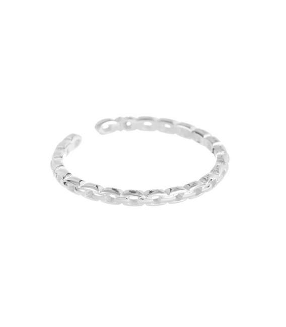 Anillo Plata Eslabones 1.9mm