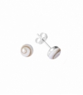 Boucles d'oreilles Oeil de Shiva 6mm Prix Paire