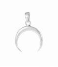 Pendentif Argent Lune Inversée 16mm