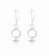 Boucles d'oreilles Symbole de la Femme 14mm Prix Paire