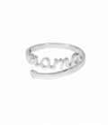 Bague Argent Mama