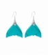 Boucle d'oreille Argent Turquoise Filigrane Prix Paire