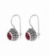 Boucles d'oreilles Vieil Argent Améthyste Prix Paire