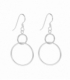 Boucles d'oreilles Cercles Entrelacés Karma Prix Paire