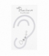 Boucles d'oreilles Argent Grimpeur Cœurs Prix Paire