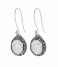 Boucle d'oreille Argent Oeil de Shiva Filigrane Prix Paire