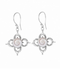 Boucle d'oreille Argent Oeil de Shiva Filigrane Prix Paire