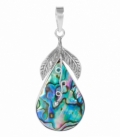 Pendentif Argent Avalone Feuilles