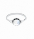 Bague Argent Pierre de Lune 9mm