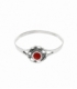 Anillo Plata Coral 7.3mm