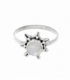 Bague Argent Pierre de Lune 12mm