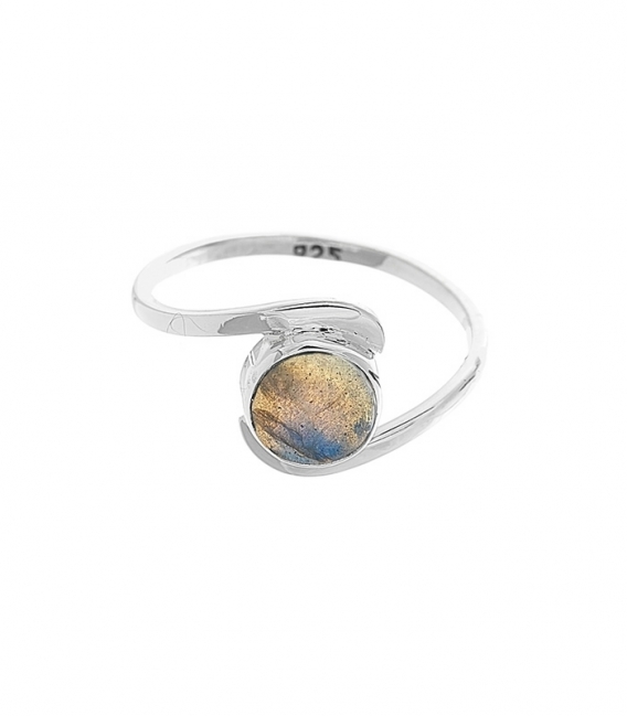 Bague Argent Labradorite 1,10cm