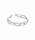 Bague Argent Triangles