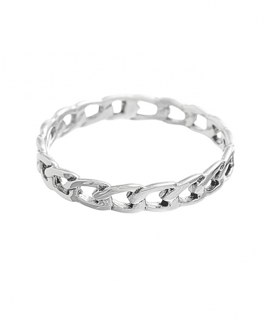 Bague Argent Maillons 711