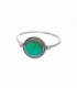 Bague Argent Turquoise 9.5mm