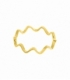 Bague Argent Fantaisie Recouvert d'Or 513-5