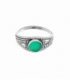 Bague Argent Jade 1,00cm 79