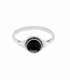 Anillo Plata Onix 9mm