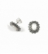 Boucles d'oreilles Argent Email