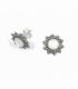 Boucles d'oreilles Argent Email