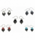 Boucles d'oreilles Argent Pierre Prix Paire