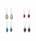 Boucles d'oreilles Argent Pierre Prix Paire