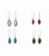 Boucles d'oreilles Argent Pierre Prix Paire