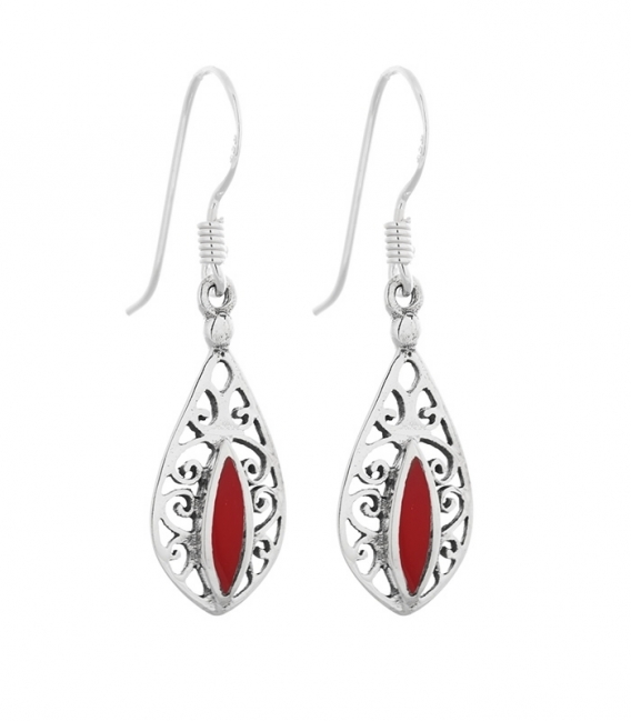 Boucles d'oreilles Argent Pierre 1,80cm. Prix Paire