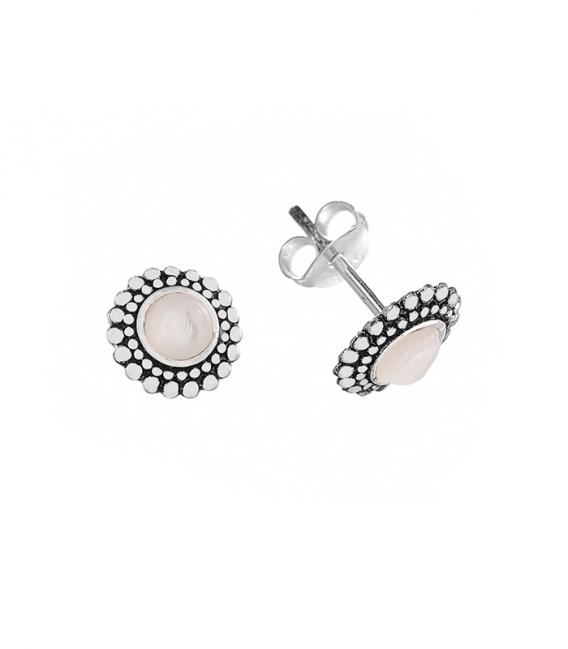 Boucles d'oreilles Argent Pierre Prix Paire