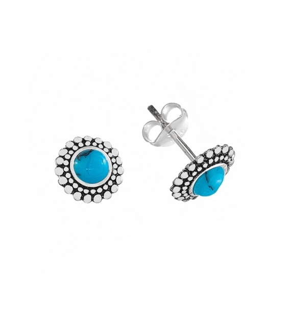 Boucles d'oreilles Argent Pierre Prix Paire