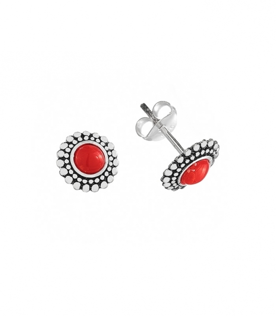 Boucles d'oreilles Argent Pierre Prix Paire