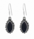 Boucles d'oreilles Argent Pierre 1,90cm. Prix paire