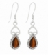 Boucles d'oreilles Argent Pierre 2,20cm. Prix paire