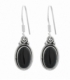 Boucles d'oreilles Argent Pierres 1,45cm. Prix paire