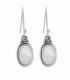 Boucles d'oreilles Argent Pierres 1,45cm. Prix paire