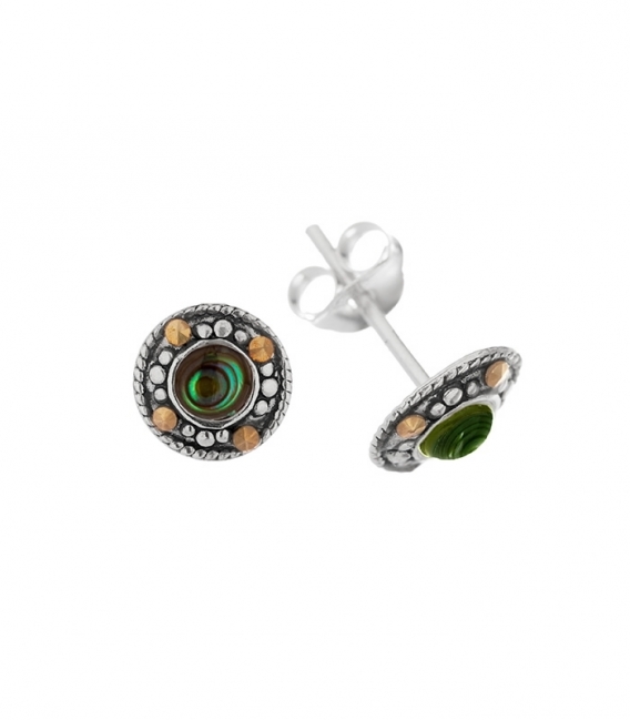 Boucles d'oreilles Email 7.6mm