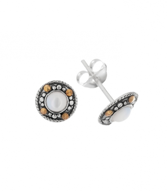 Boucles d'oreilles Email 7.6mm