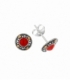 Boucles d'oreilles Email 7.6mm