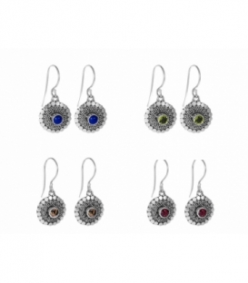 Boucles d'oreilles Vieil Argent Prix Paire